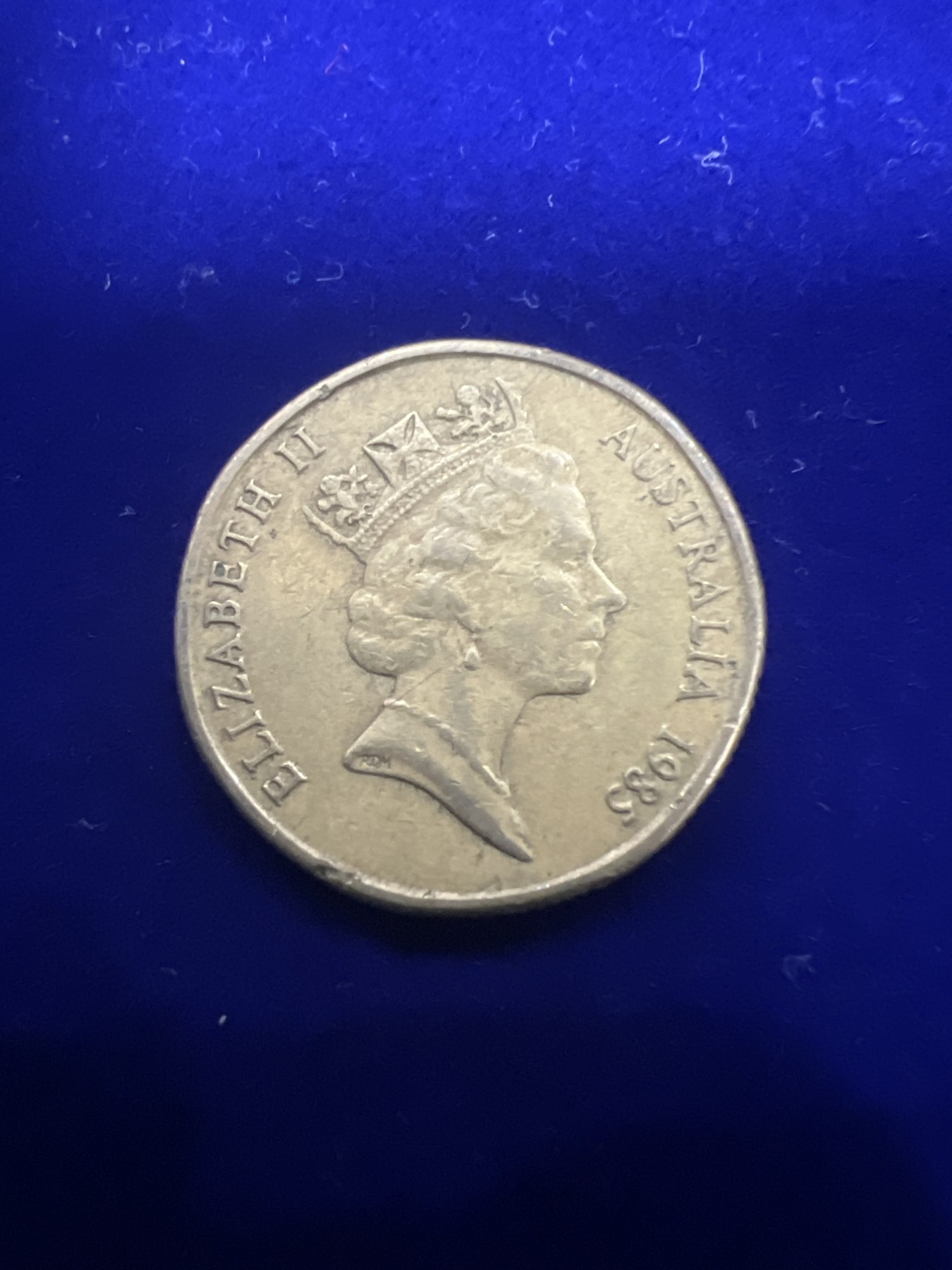 飞翔风筝第十场世界钱币 澳大利亚高冠1元