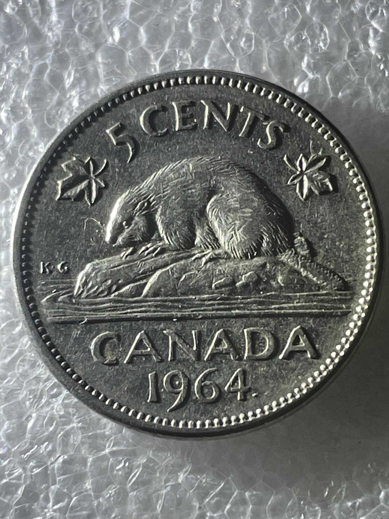 神仙姐姐散币好品专场第十九期（无佣金满邮自动发出 1964 年加拿大 5 分