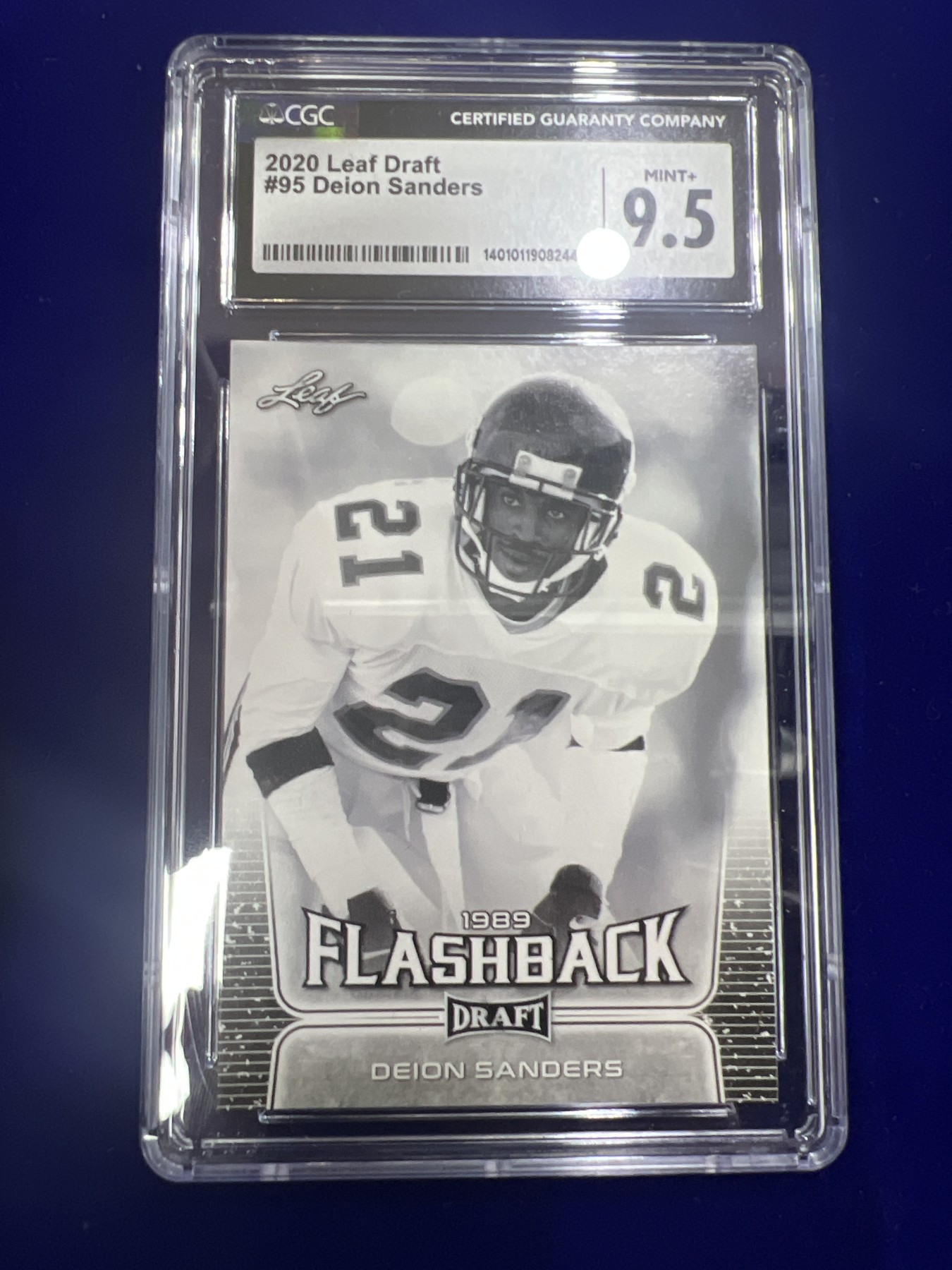 飞翔风筝第九场 球星卡 宝可梦 球星卡迪恩·桑德斯CGC评级