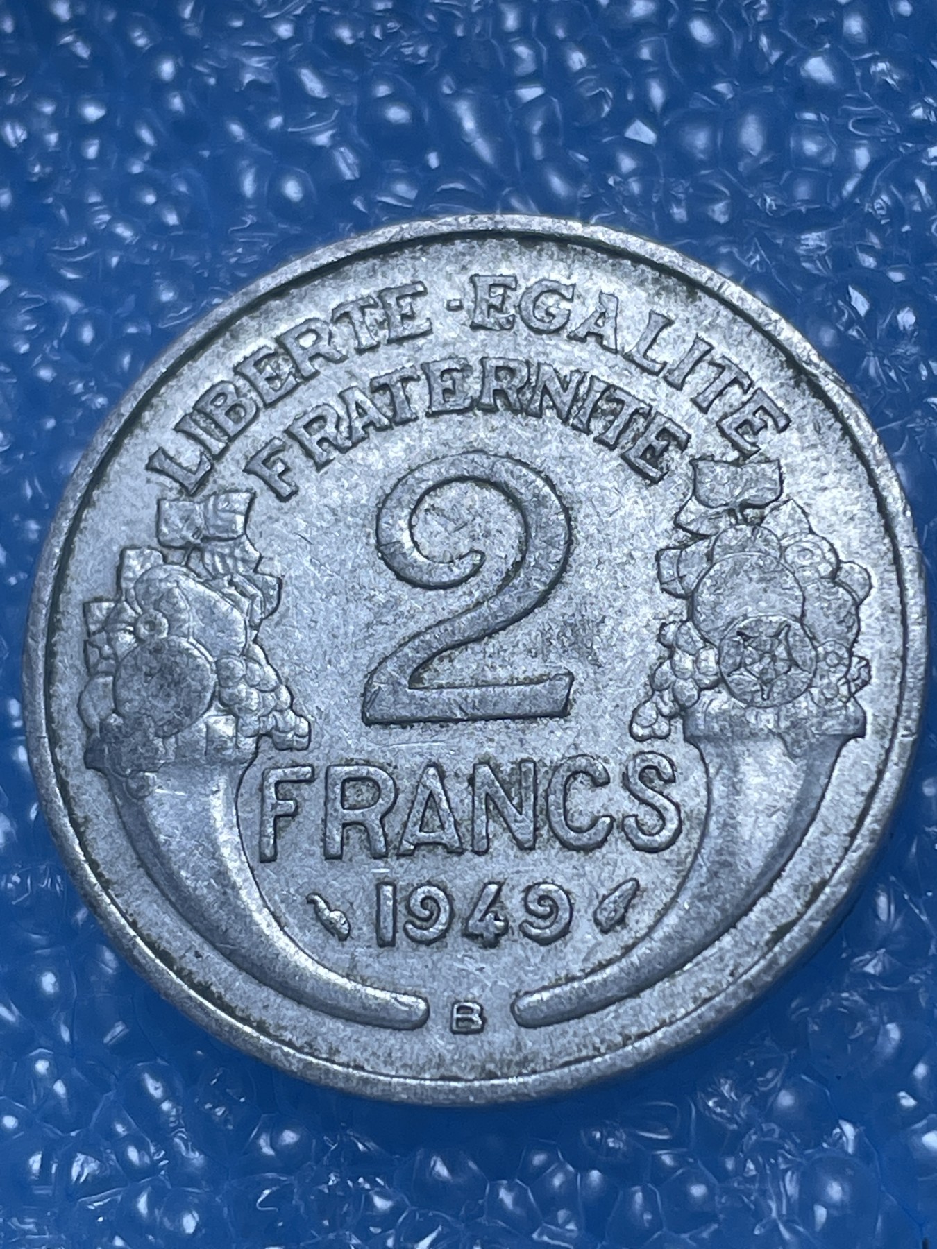 神仙姐姐散币好品专场第十九期（无佣金满邮自动发出 1949 年法国 2 法郎