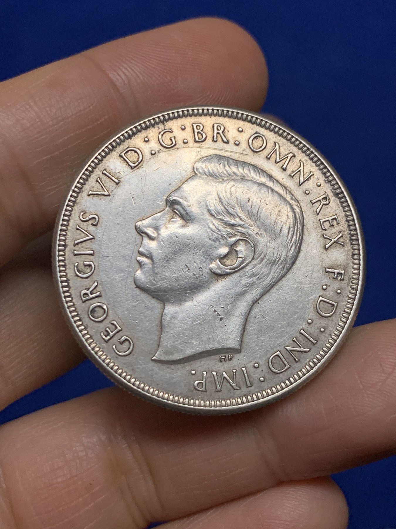 《竞宝斋》第235场-周日，周一，周二，周三 疯狂4连拍 (全场包邮) 澳大利亚 1937年 乔治六世 花冠克朗大银币