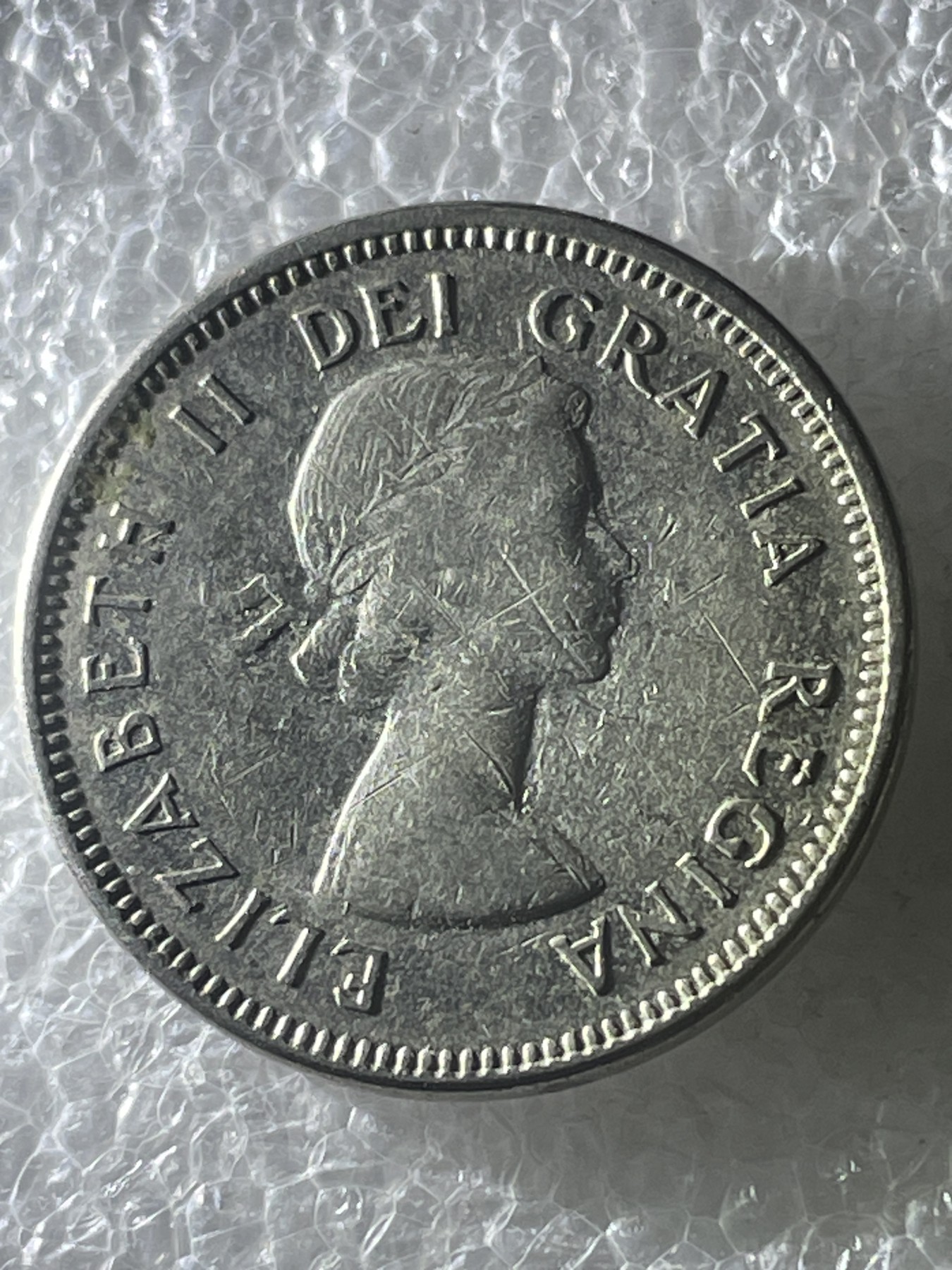 神仙姐姐散币好品专场第十九期（无佣金满邮自动发出 1964 年加拿大 5 分