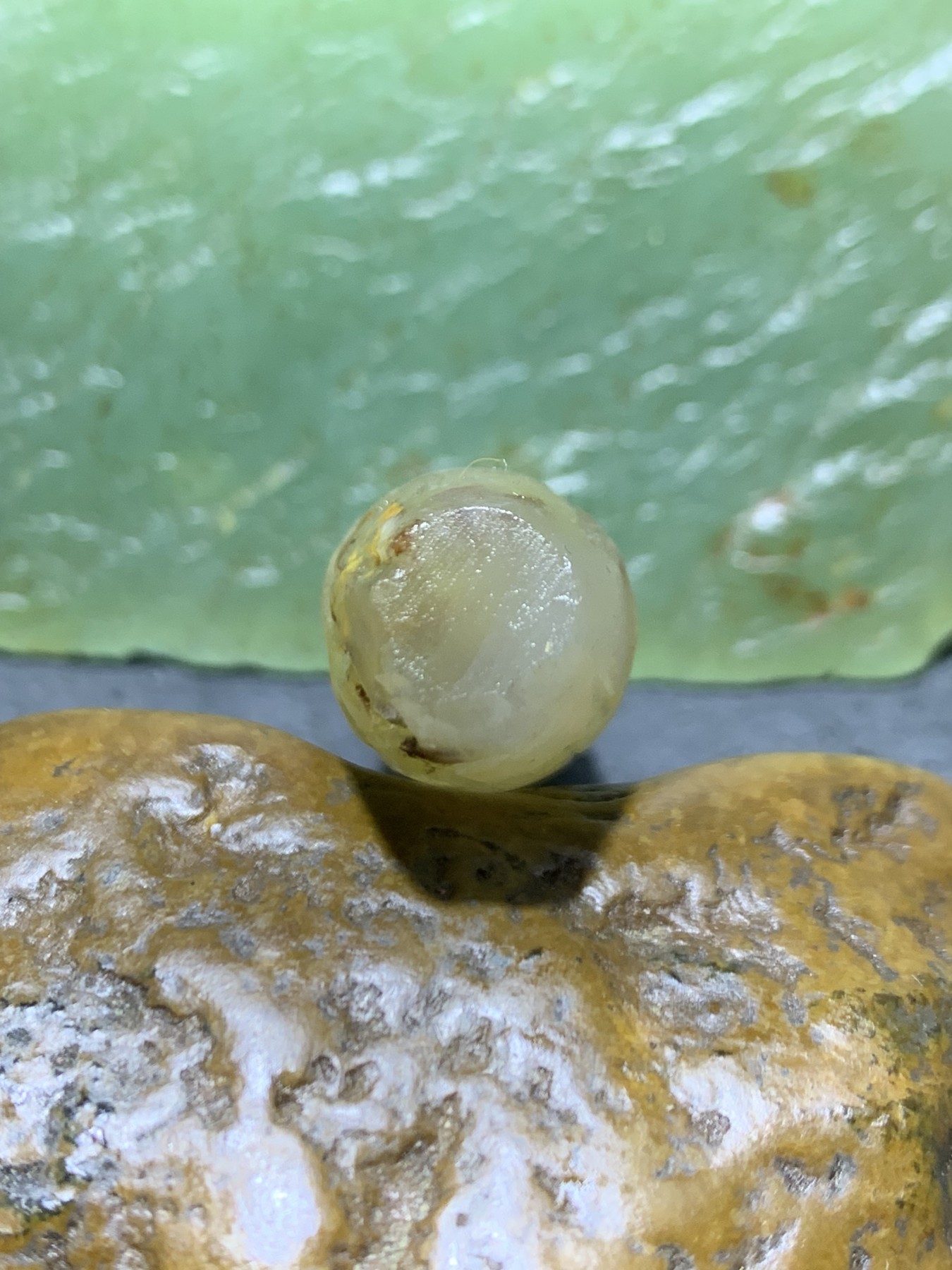 精美亚光蒙料草花纹战国红玛瑙高润度手工雕刻祥龙吊坠（把件)一个
