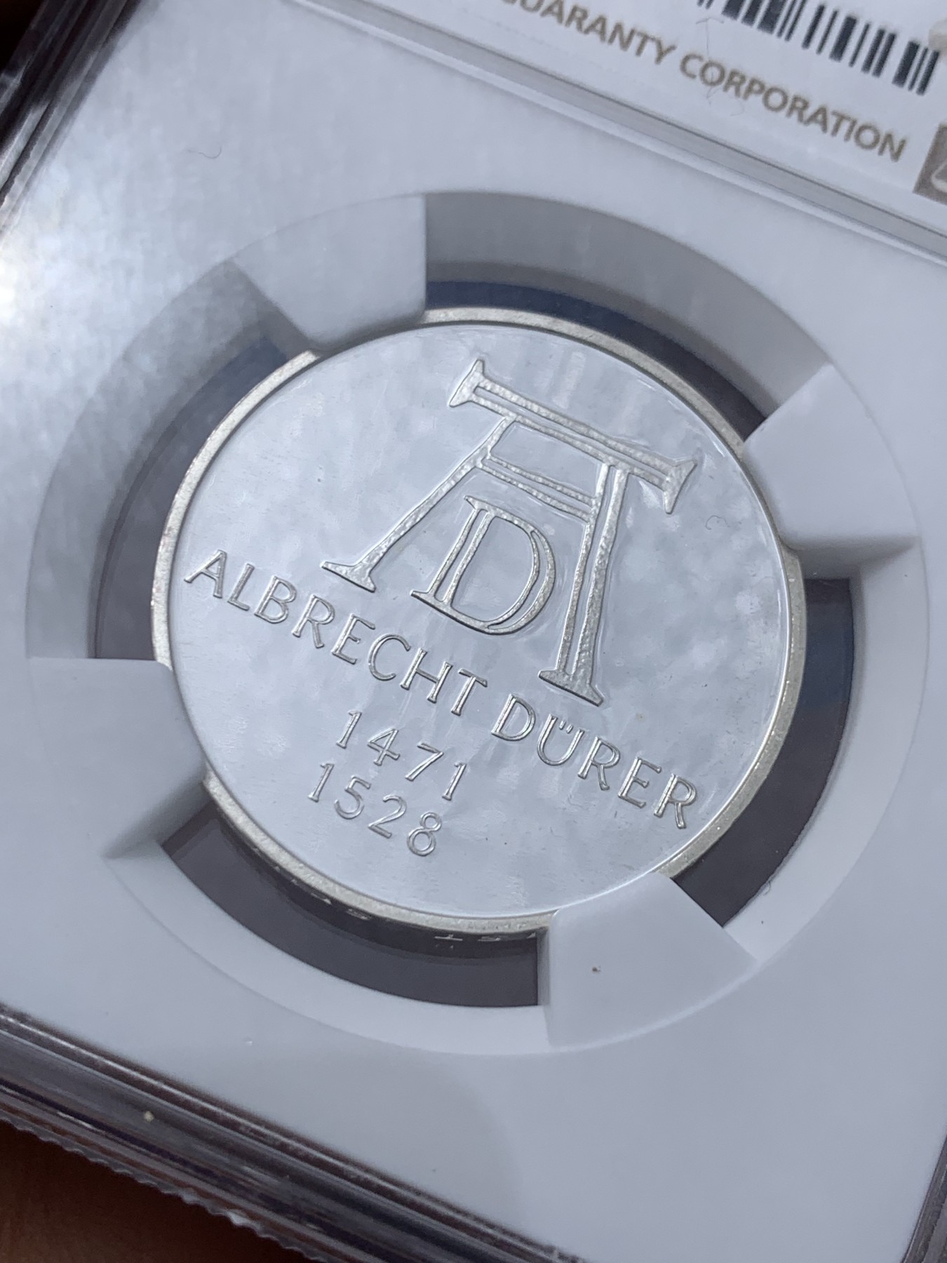 《竞宝斋》第235场-周日，周一，周二，周三 疯狂4连拍 (全场包邮) NGC PF68UC 德国1971年5马克银币