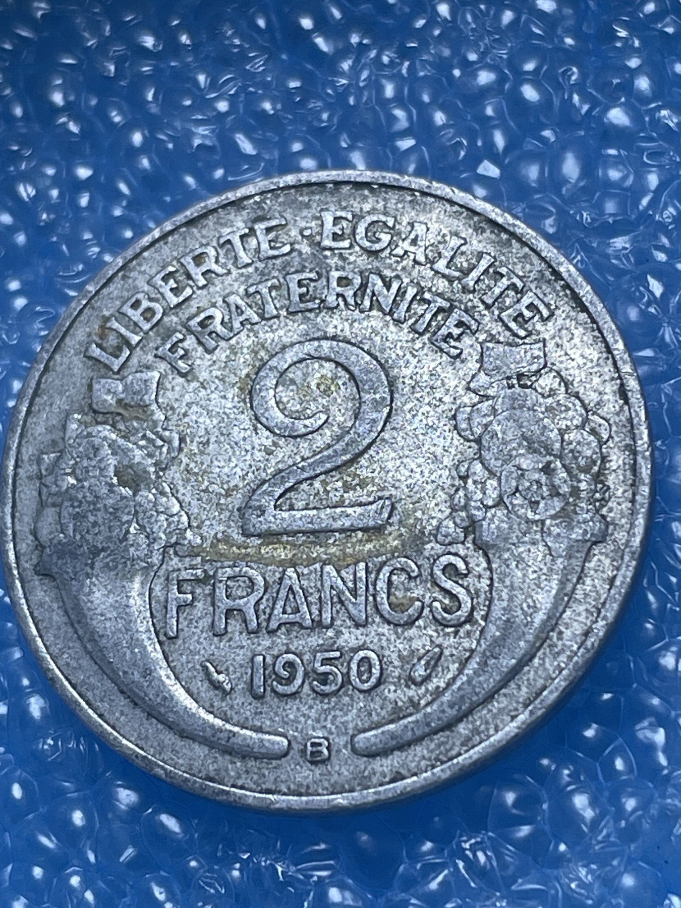 神仙姐姐散币好品专场第十九期（无佣金满邮自动发出 1950 年法国 2 法郎