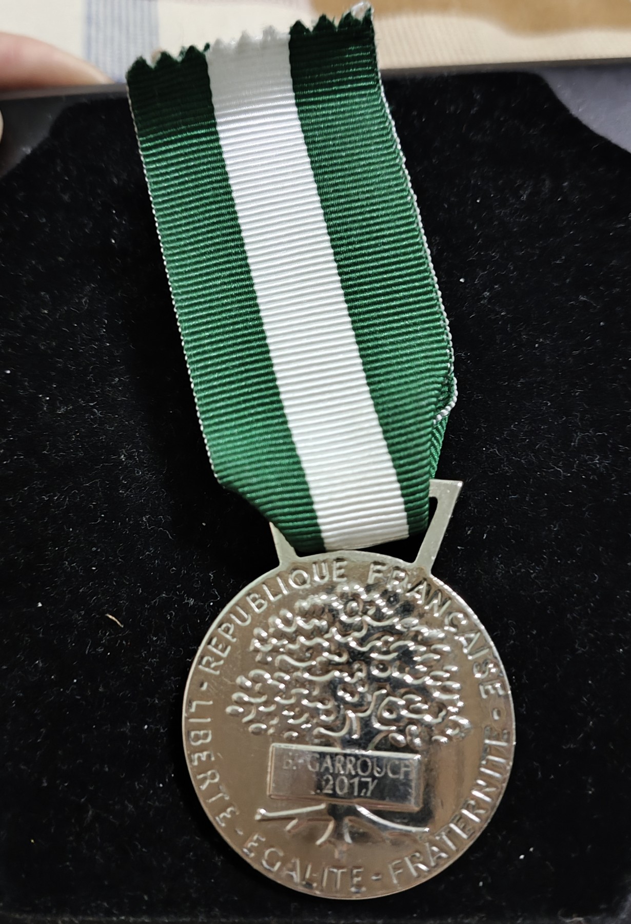 仁孝堂徽章红藏拍卖(第二场) 法国省级嘉奖奖章 2017年授予得主