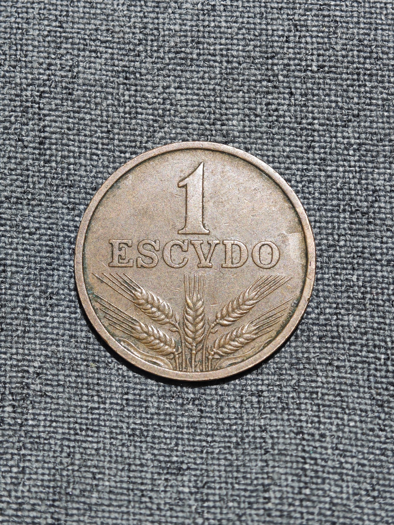 外国硬币收藏第8期 葡萄牙1969年1元铜币