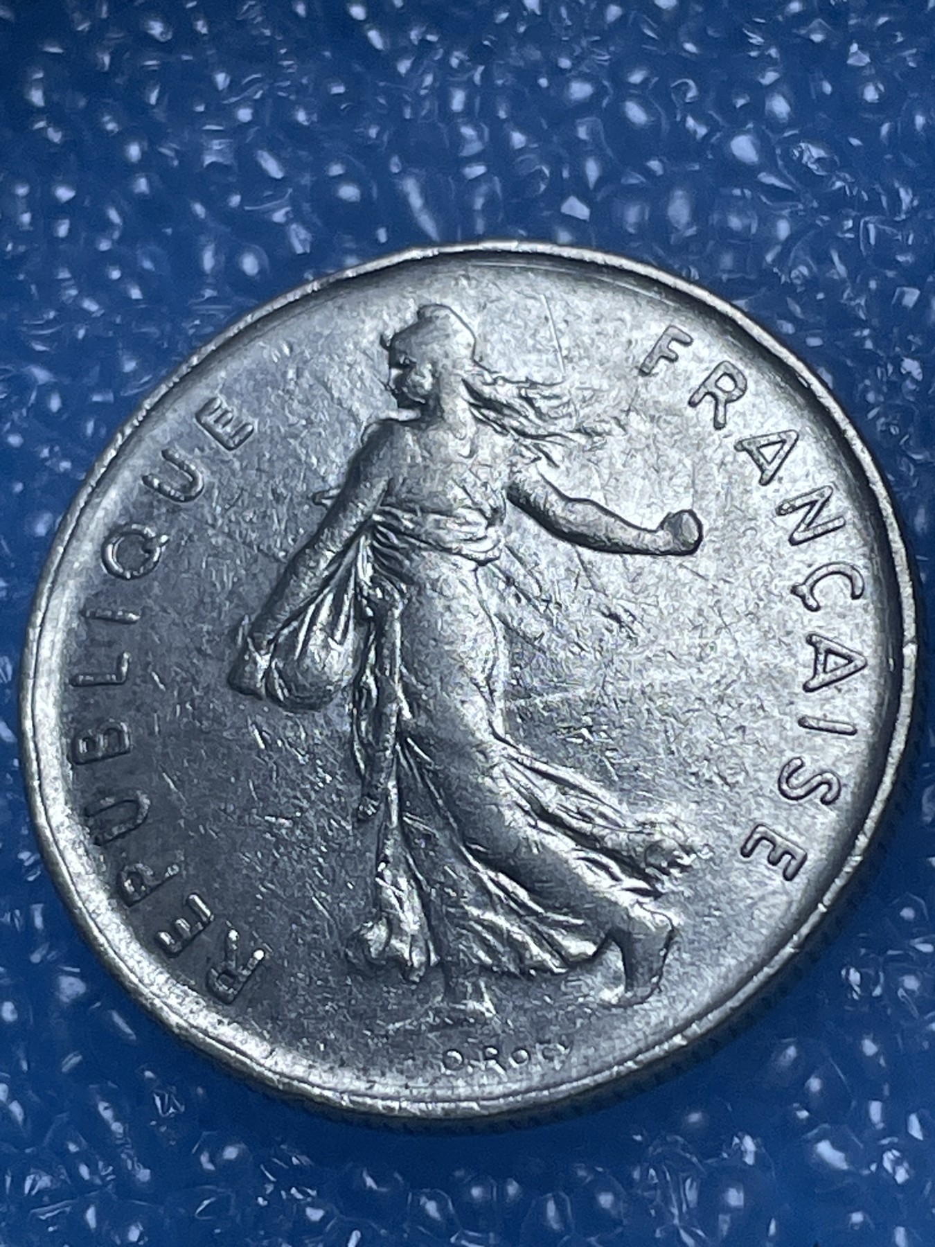 神仙姐姐散币好品专场第十九期（无佣金满邮自动发出 1973 年法国 5 法郎