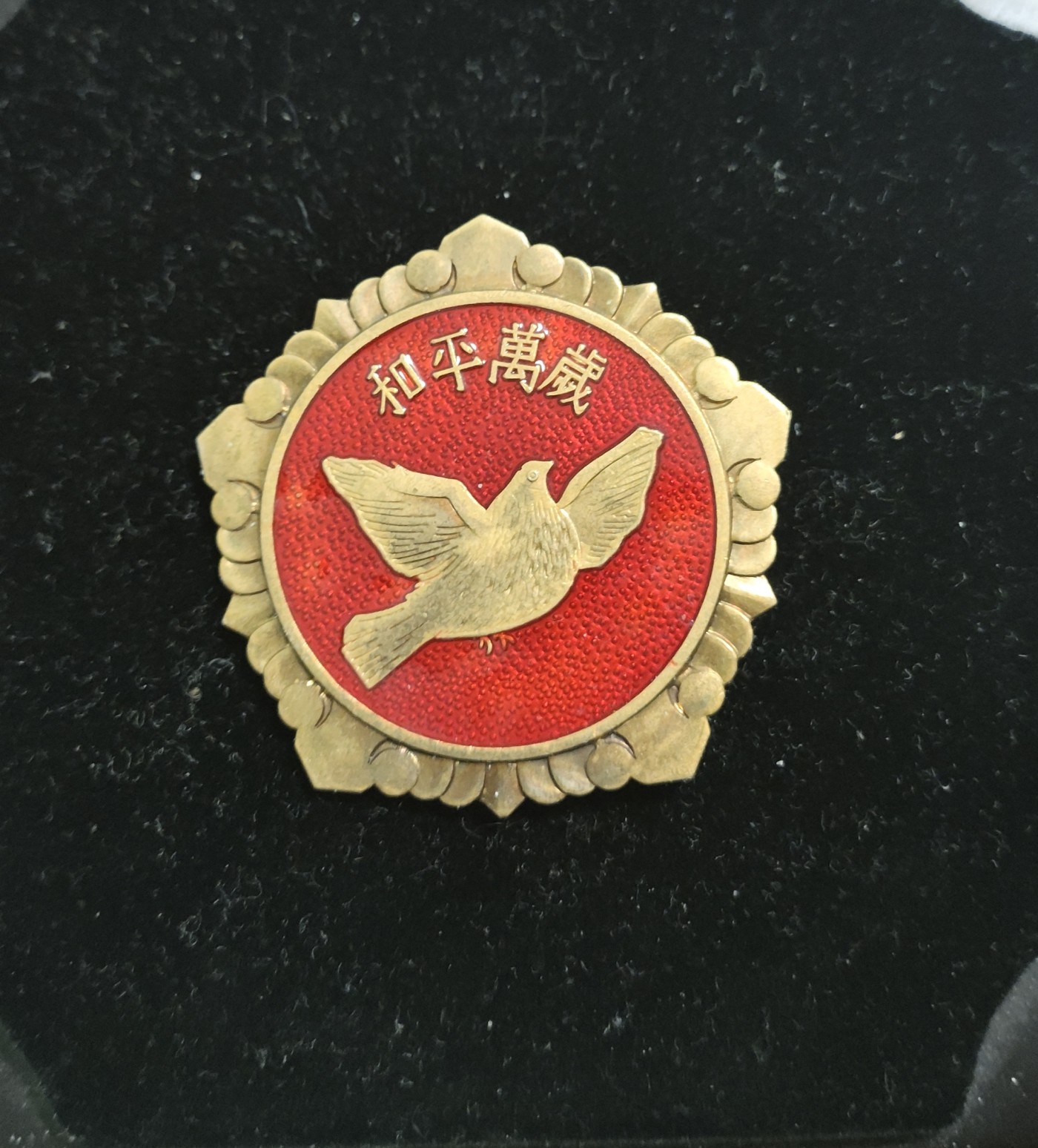 仁孝堂徽章红藏拍卖(第二场) 抗美援朝 大鸽子一枚 精仿