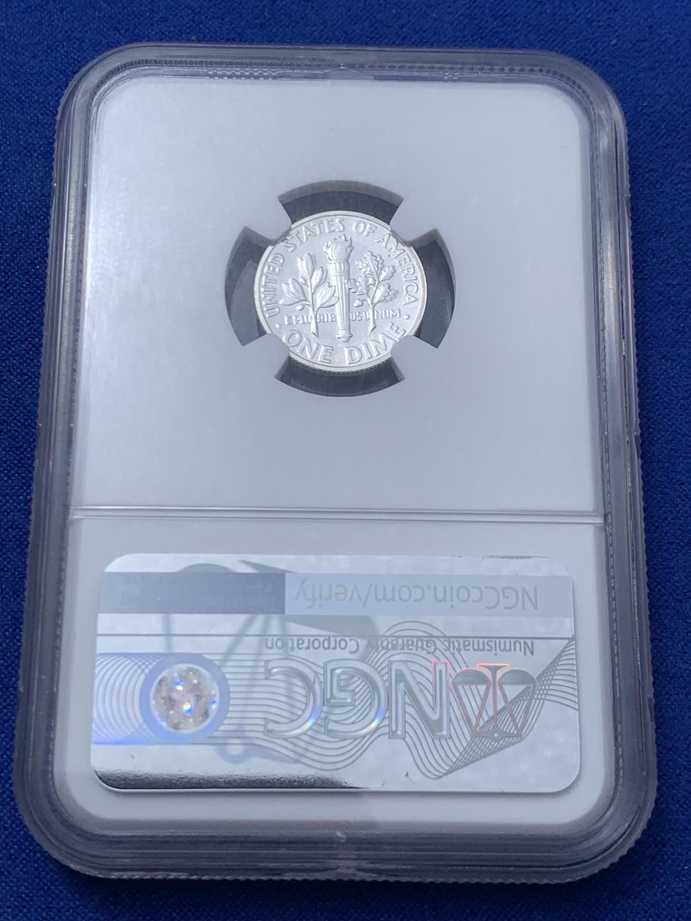 《竞宝斋》第235场-周日，周一，周二，周三 疯狂4连拍 (全场包邮) NGC-PF66 美国1962年罗斯福10分精制银币 高分收藏级