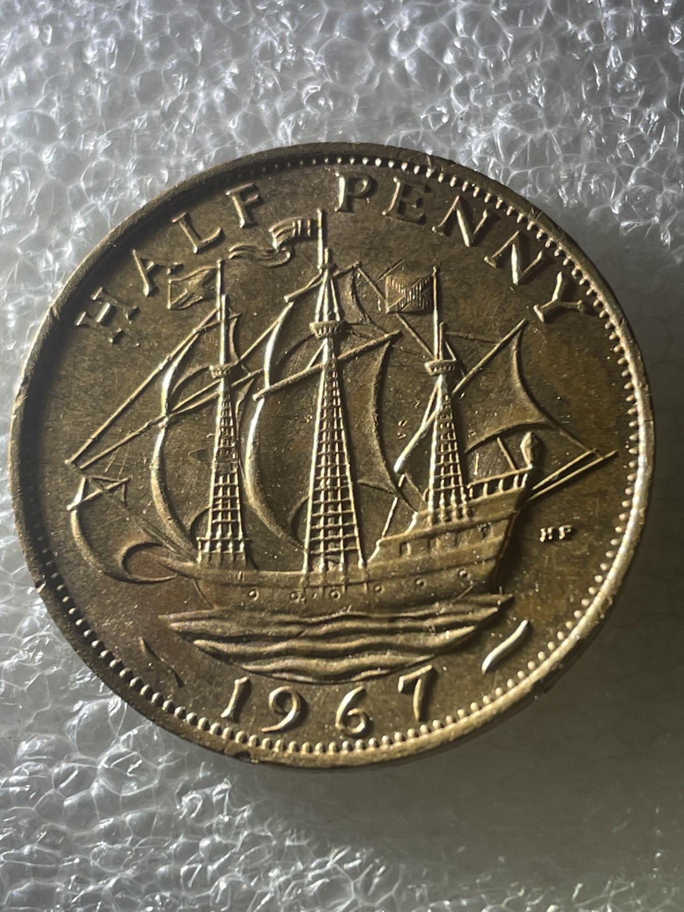 神仙姐姐散币好品专场第十九期（无佣金满邮自动发出 1967 年英国半便士