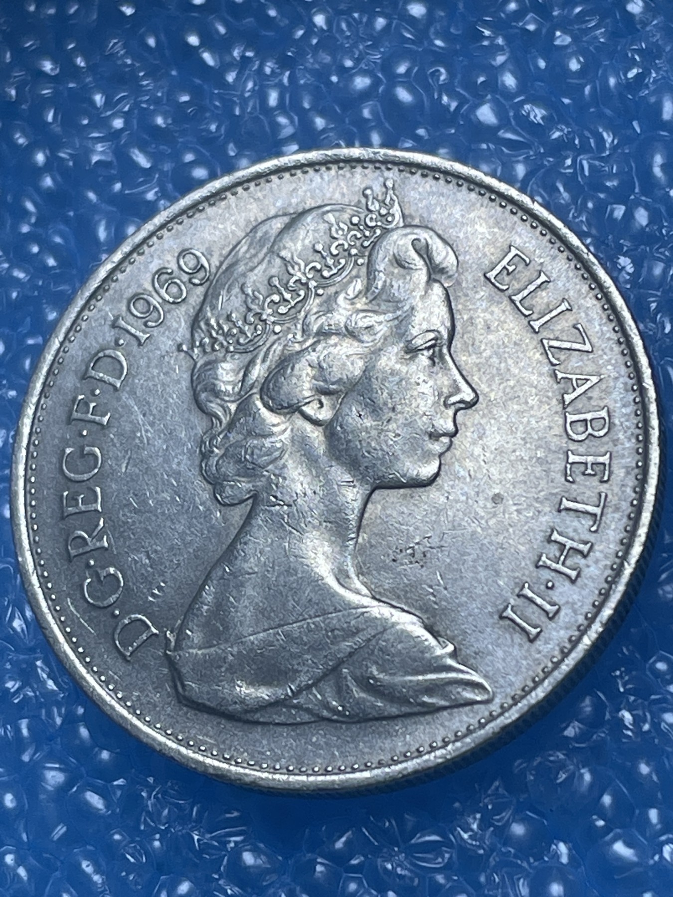 神仙姐姐散币好品专场第十九期（无佣金满邮自动发出 1969 年英国 10 便士