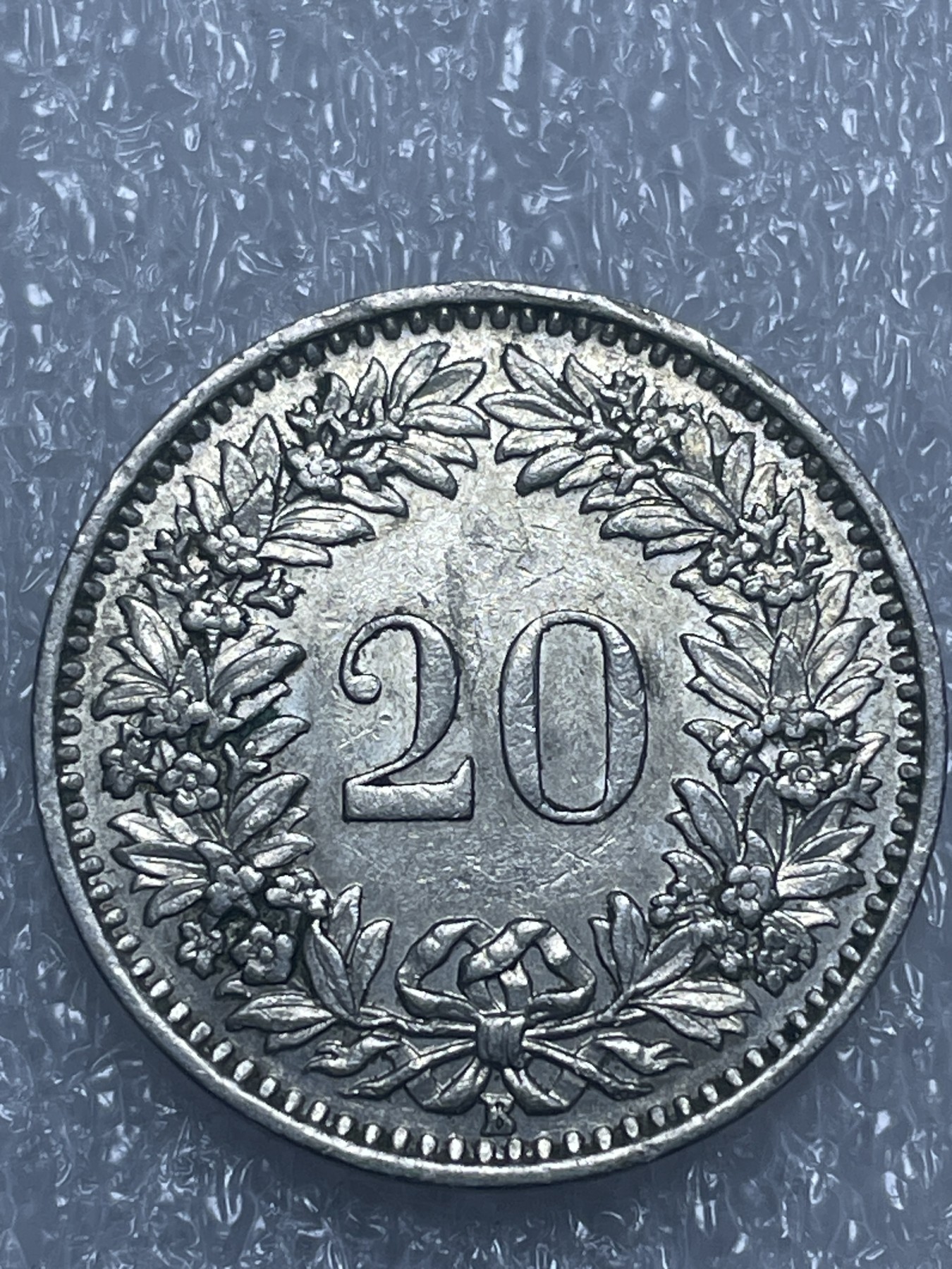 神仙姐姐散币好品专场第十九期（无佣金满邮自动发出 1960 年瑞士 20 生丁