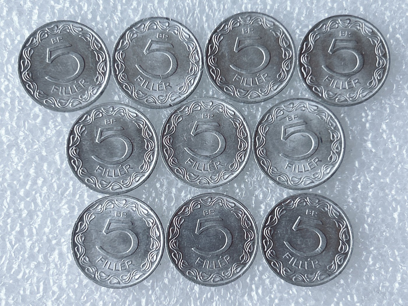 第一海外回流一元起拍收藏 散币场 第59期 匈牙利5菲勒 10枚