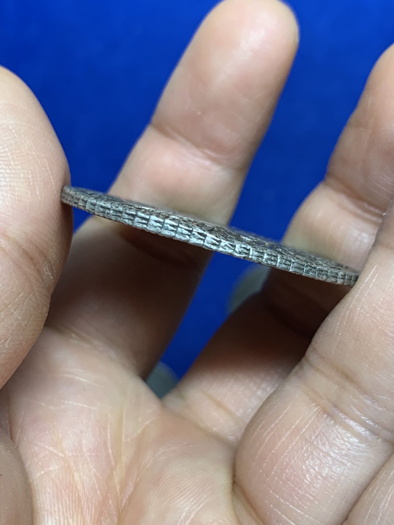 《竞宝斋》第235场-周日，周一，周二，周三 疯狂4连拍 (全场包邮) 巴西1812年 960瑞斯大银币 双柱币胚 打制深峻 细节见图