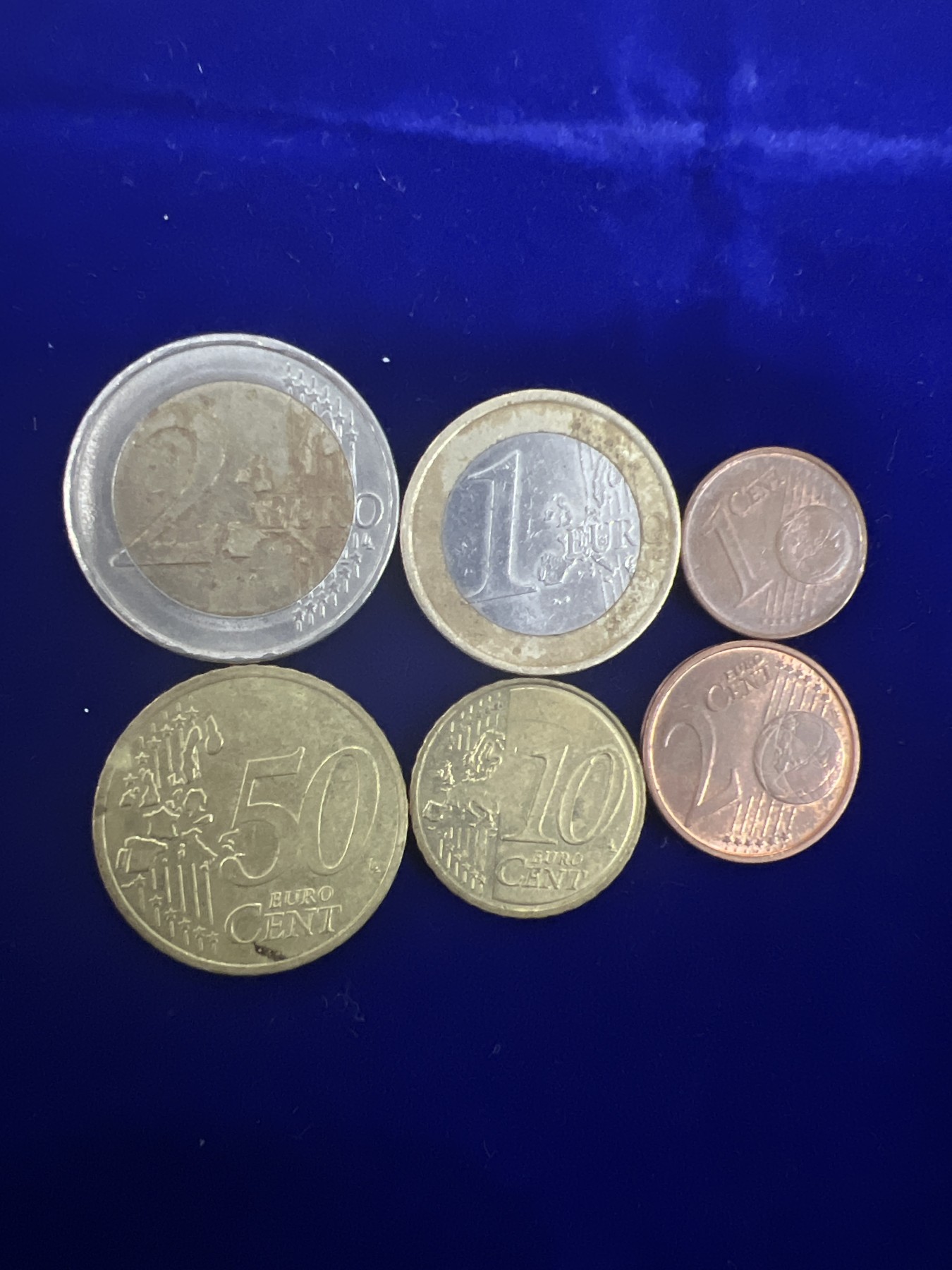 飞翔风筝第十场世界钱币 欧元6枚