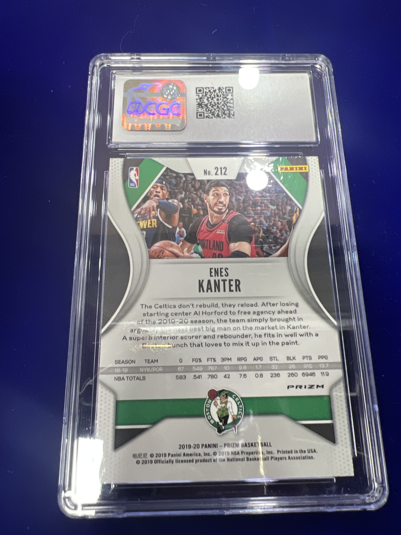 飞翔风筝第九场 球星卡 宝可梦 球星卡凯尔特人 坎特CGC评级