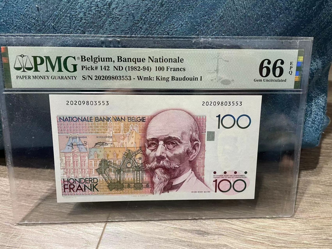 Immortal auction(精品场) 比利时100，PMG66