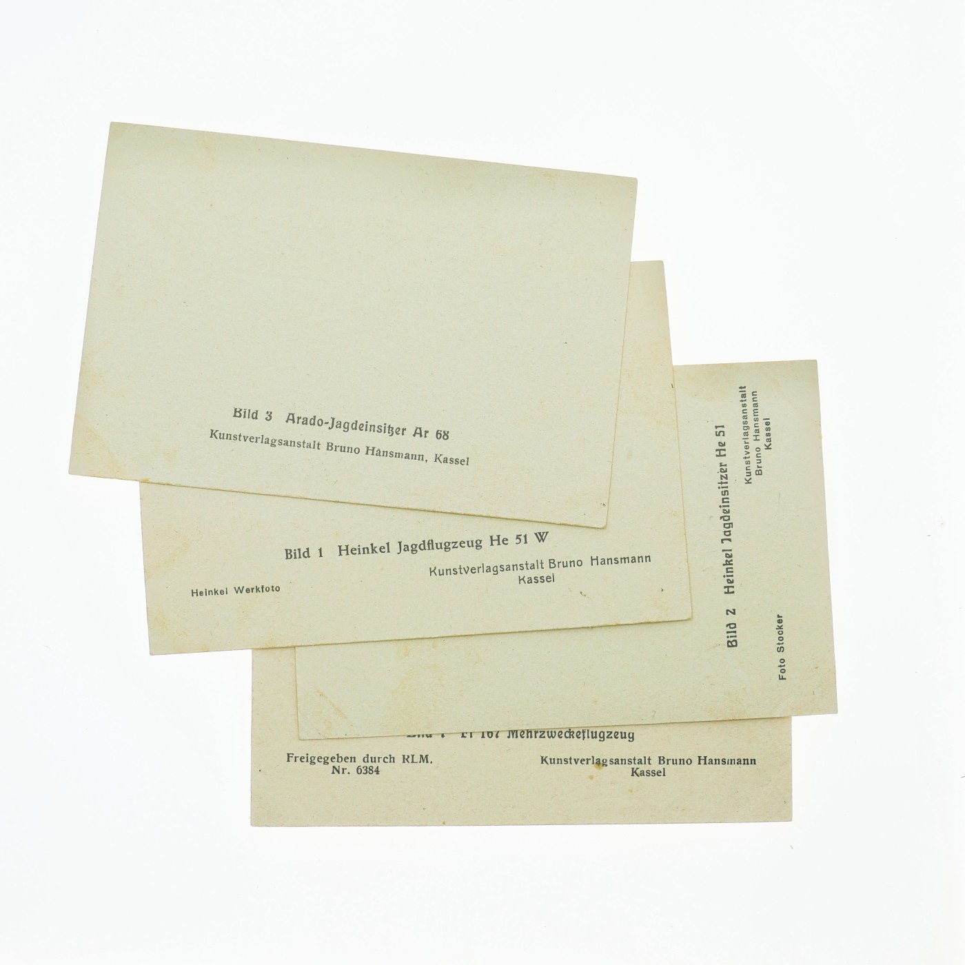 勋章奖章交易所1月27日兔年最后一拍 德国飞机识别卡一组