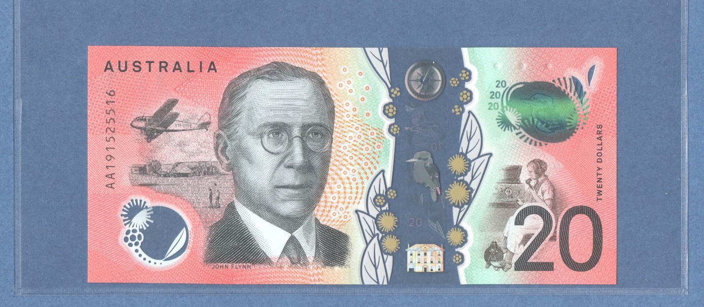 Immortal auction(精品场) 澳大利亚20，AA19首发，Unc