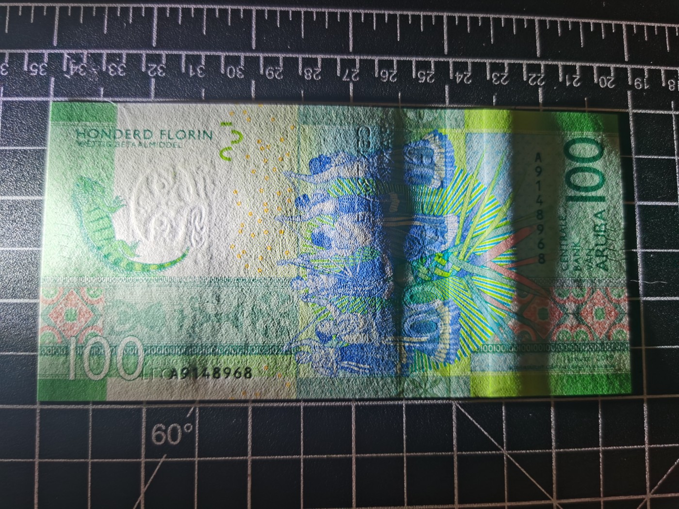 Immortal auction(精品场) 阿鲁巴100，世界最佳纸币，Unc