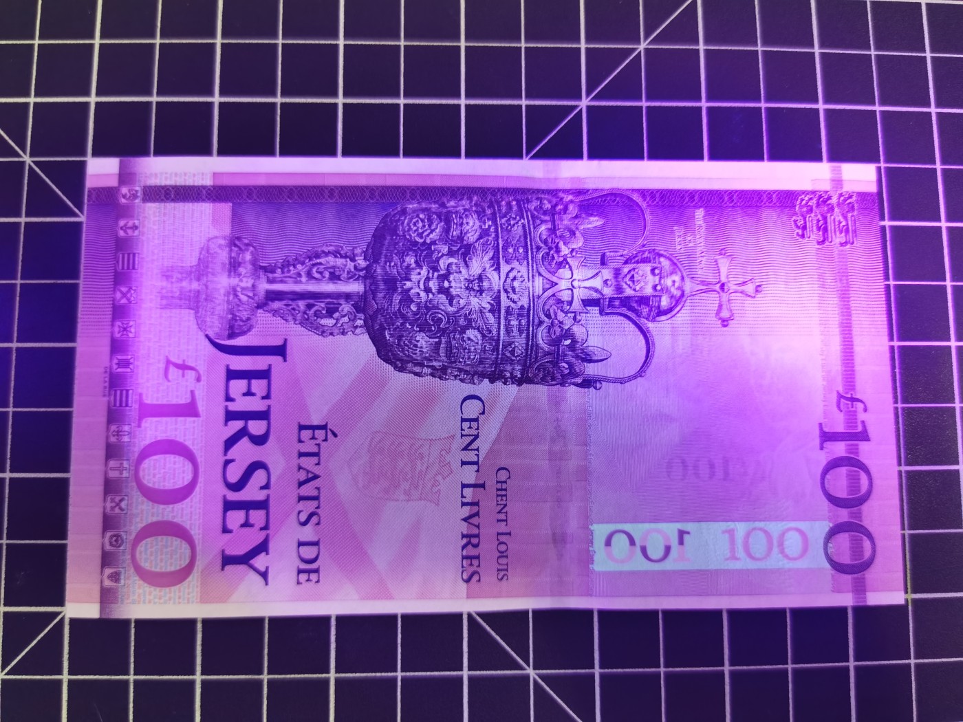 Immortal auction(精品场) 泽西女王纪念钞，Unc