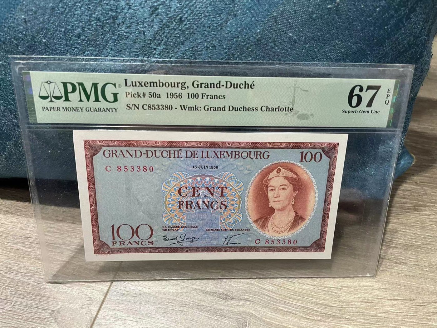 Immortal auction(精品场) 卢森堡100，PMG67