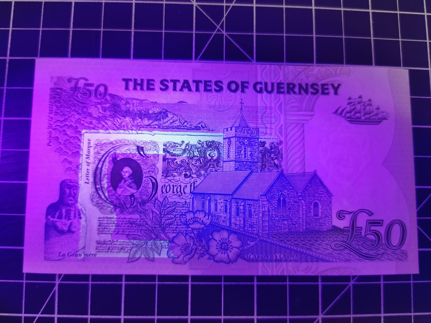 Immortal auction(精品场) 根西岛50，A冠，Unc