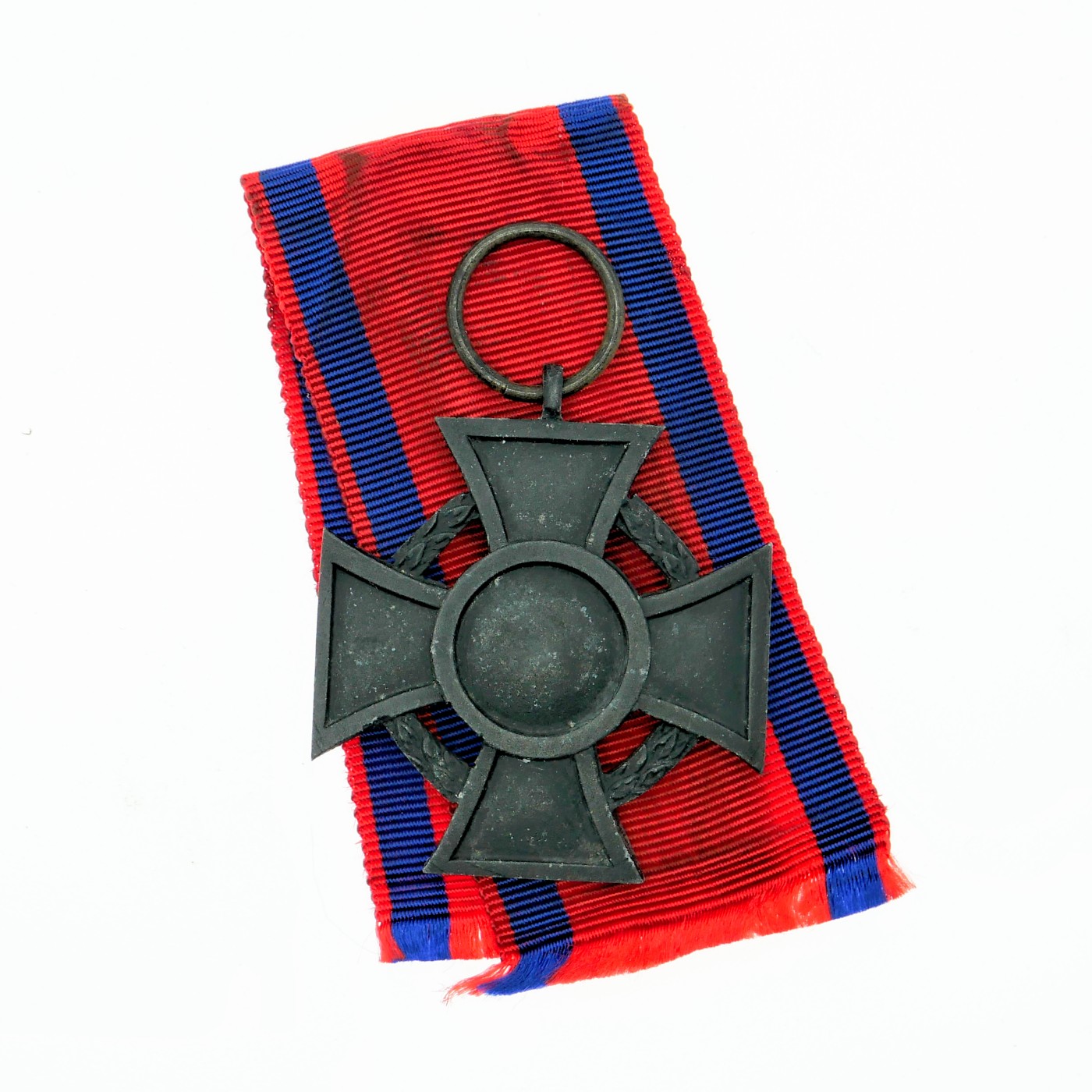 勋章奖章交易所1月27日兔年最后一拍 民事版弗里德里希奥古斯特十字勋章，铁质黑漆，1914年9月24日设立，民事版仅授予千余人