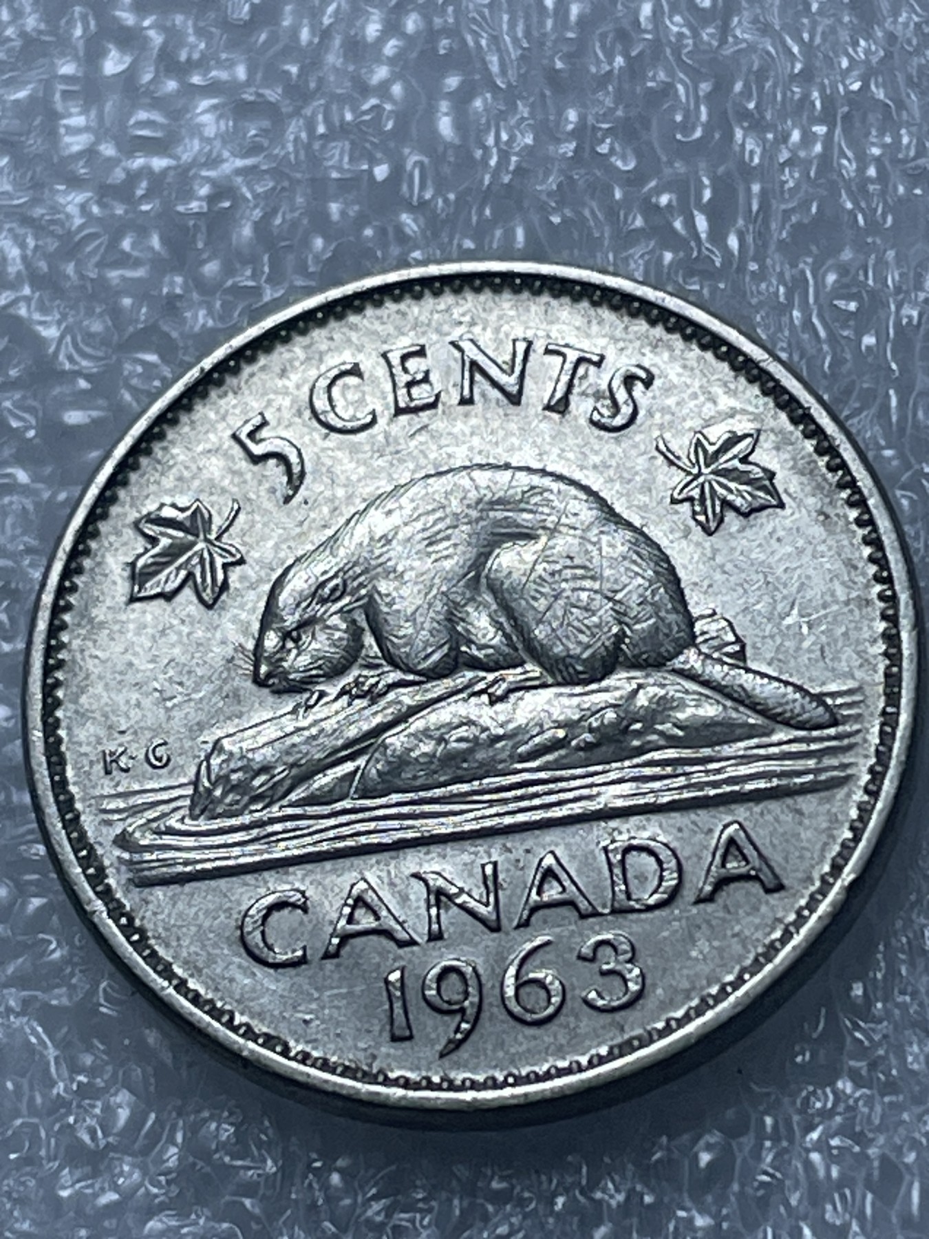 神仙姐姐散币好品专场第二十期（无佣金满邮自动发出 1963 年加拿大 5 分