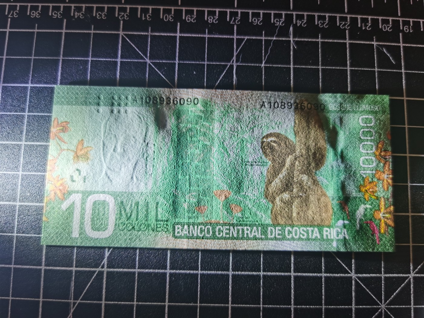 Immortal auction(精品场) 哥斯达黎加10M，纸版，A冠，Unc