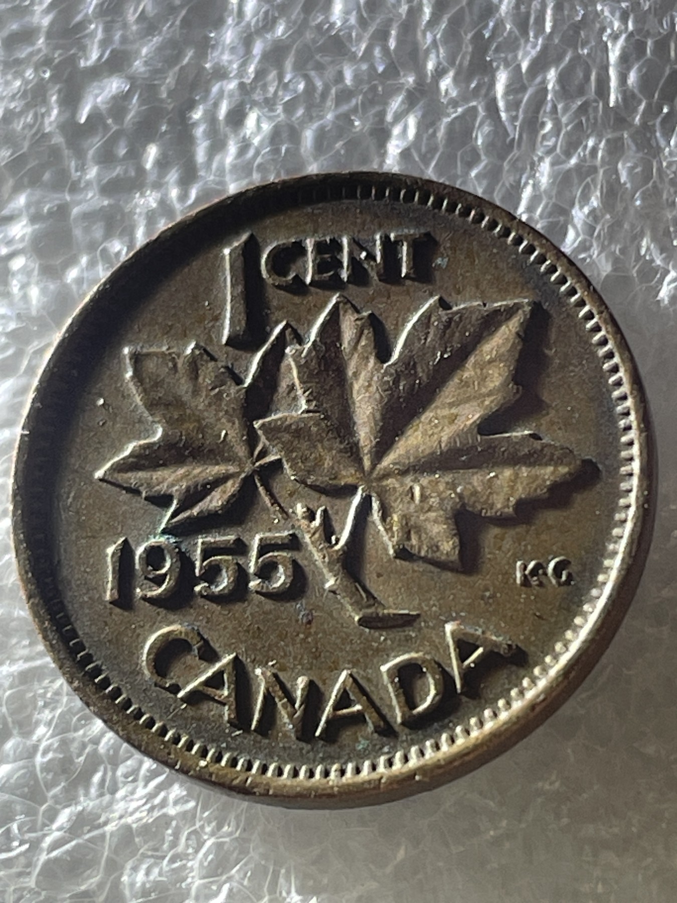 神仙姐姐散币好品专场第二十期（无佣金满邮自动发出 1955 年加拿大枫叶一分少年女王版