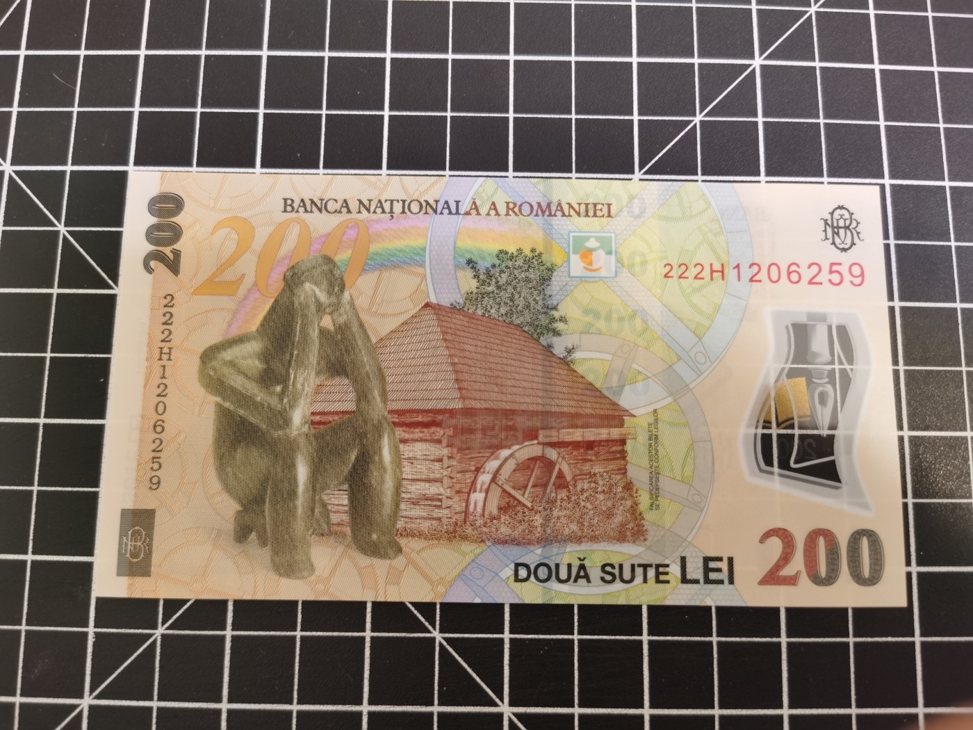 Immortal auction(精品场) 罗马尼亚200，Unc