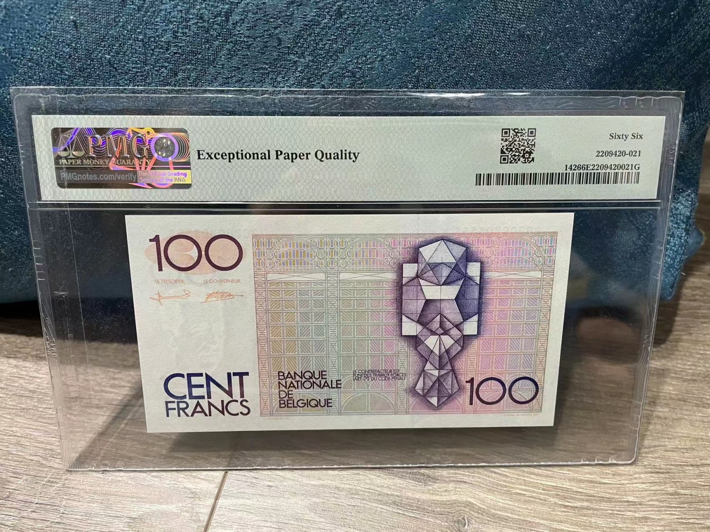 Immortal auction(精品场) 比利时100，PMG66