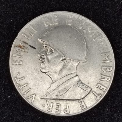 巴斯克收藏第221期 散币，纸币专场 1-2月30/31/1 号三场连拍 全场包邮 - 意占阿尔巴尼亚 维托里奥·埃马努埃莱三世 1939年 2列克合金币