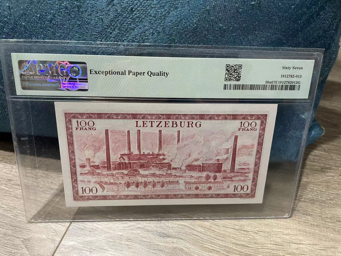 Immortal auction(精品场) 卢森堡100，PMG67