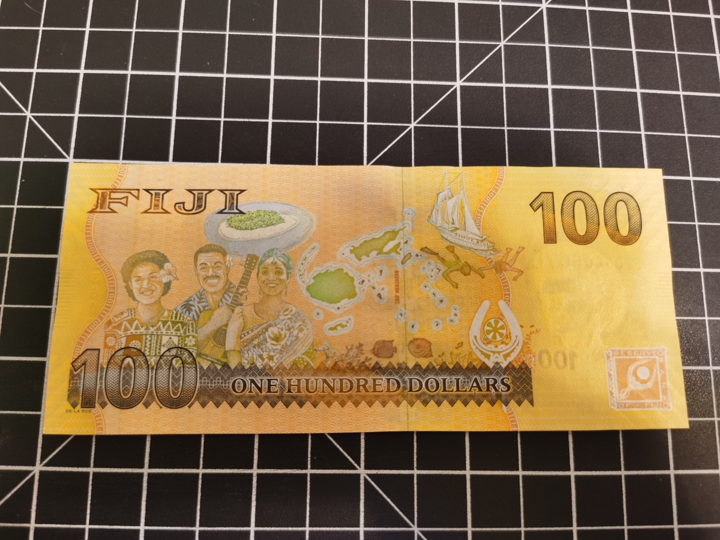 Immortal auction(精品场) 斐济100，大金蝉，Unc