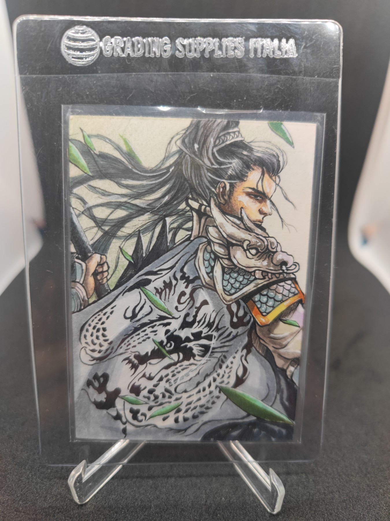 妖精的尾巴卡牌拍卖第十场(收拍品中) 大怪兽手绘卡，时跡系列，画师:天蓬之帅