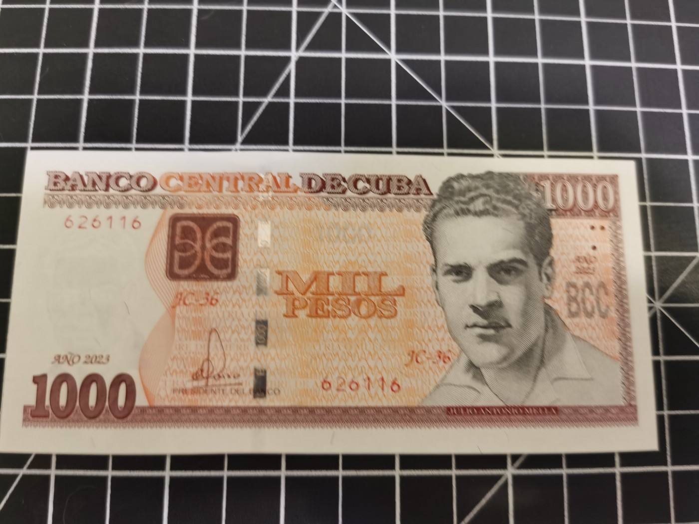 Immortal auction(精品场) 古巴1000，Unc