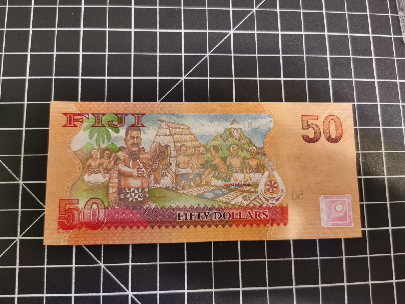 Immortal auction(精品场) 斐济50，狮子号（8888），Unc