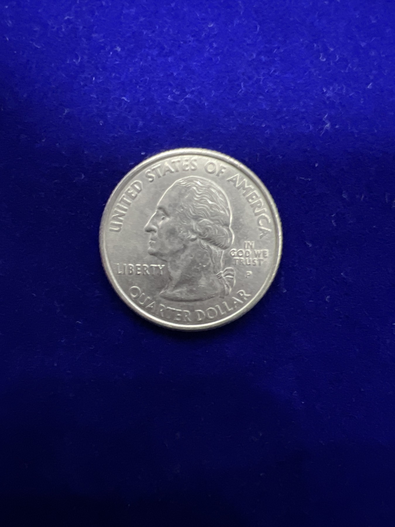 飞翔风筝第十场世界钱币 美国州币25美分