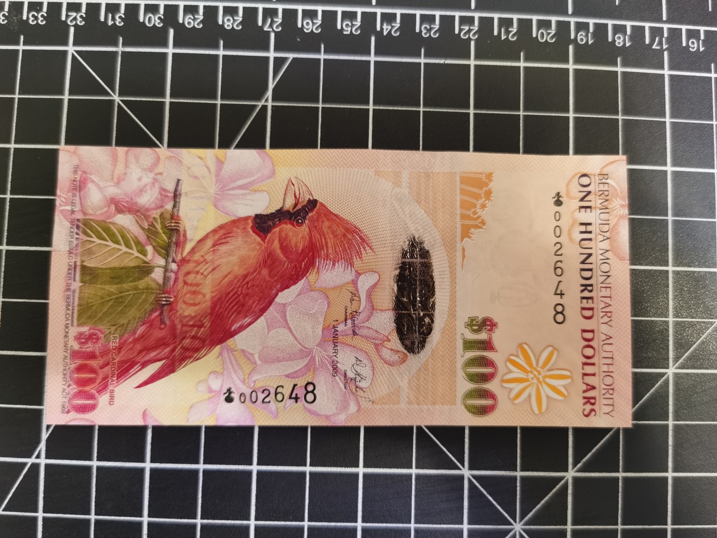 Immortal auction(精品场) 百慕大100，洋葱冠千位号，Unc