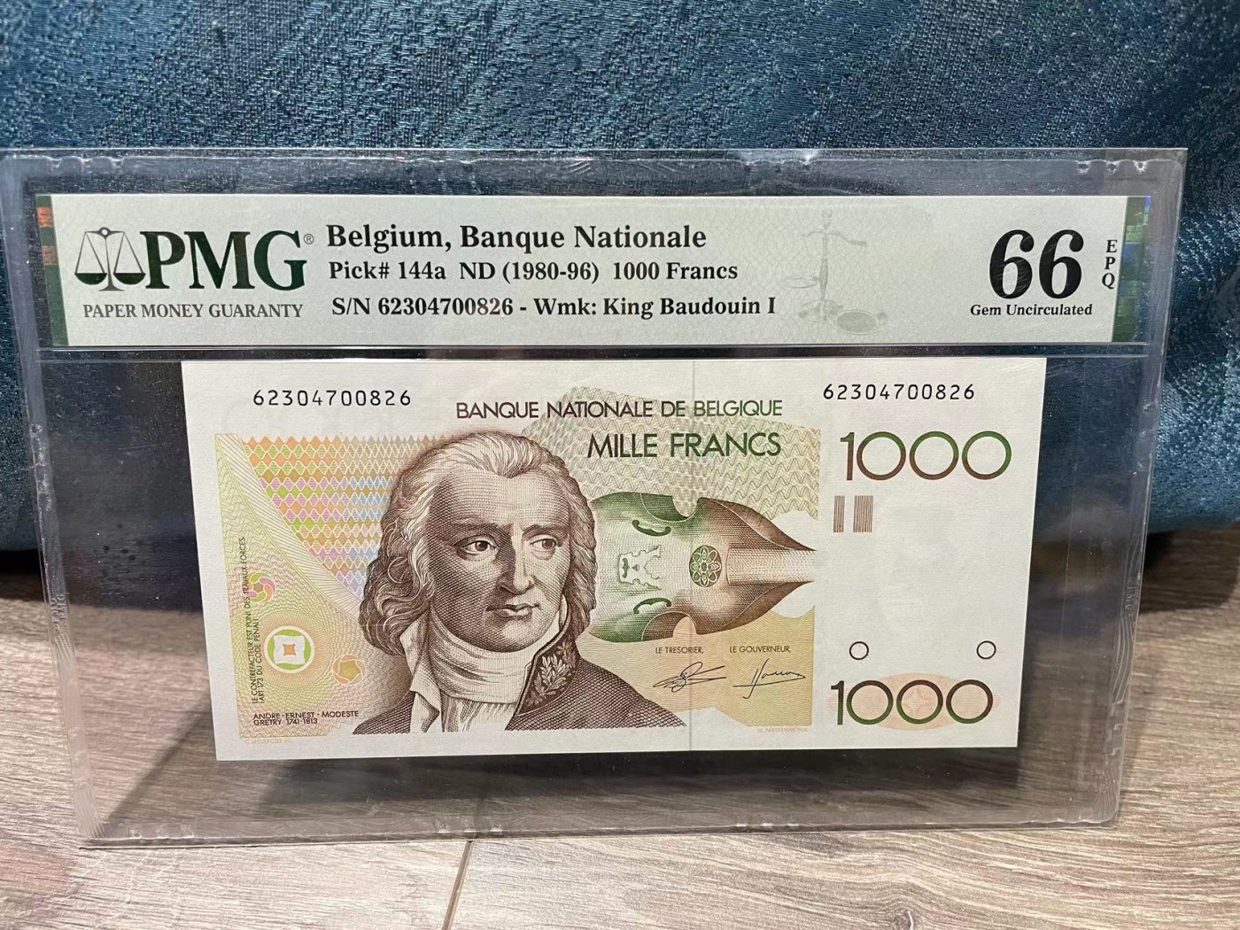 Immortal auction(精品场) 比利时1000，PMG66