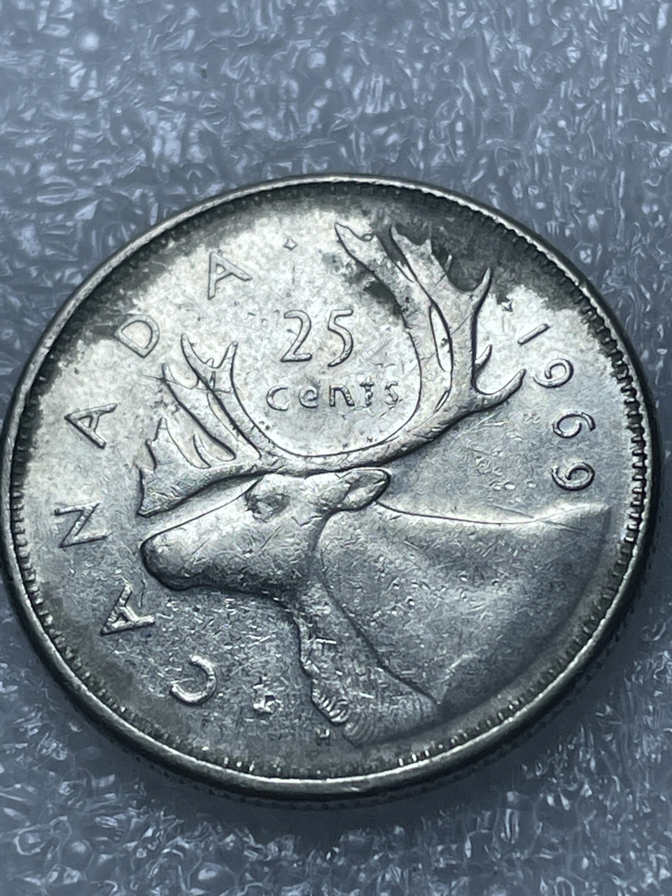 神仙姐姐散币好品专场第二十期（无佣金满邮自动发出 1969 年加拿大 25 分