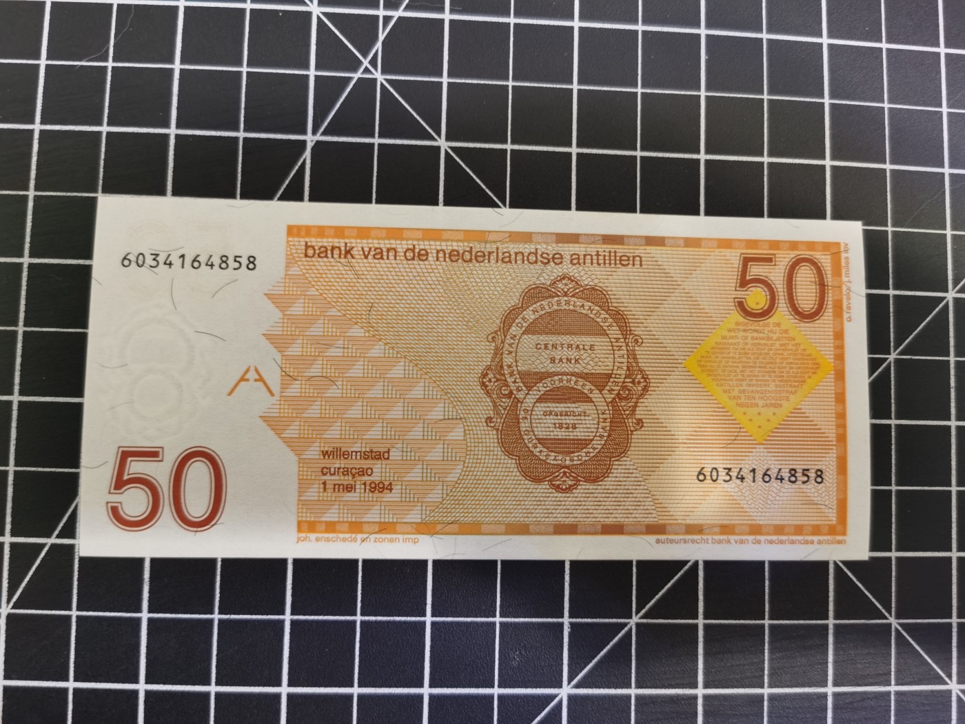 Immortal auction(精品场) 荷属安德利斯50，unc