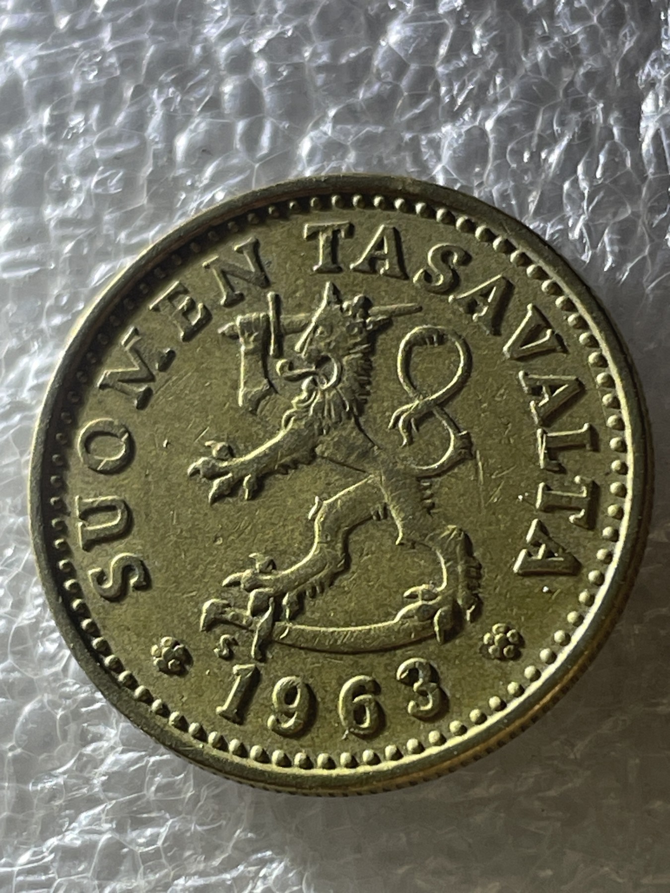 神仙姐姐散币好品专场第二十期（无佣金满邮自动发出 1963 年芬兰 10盆尼