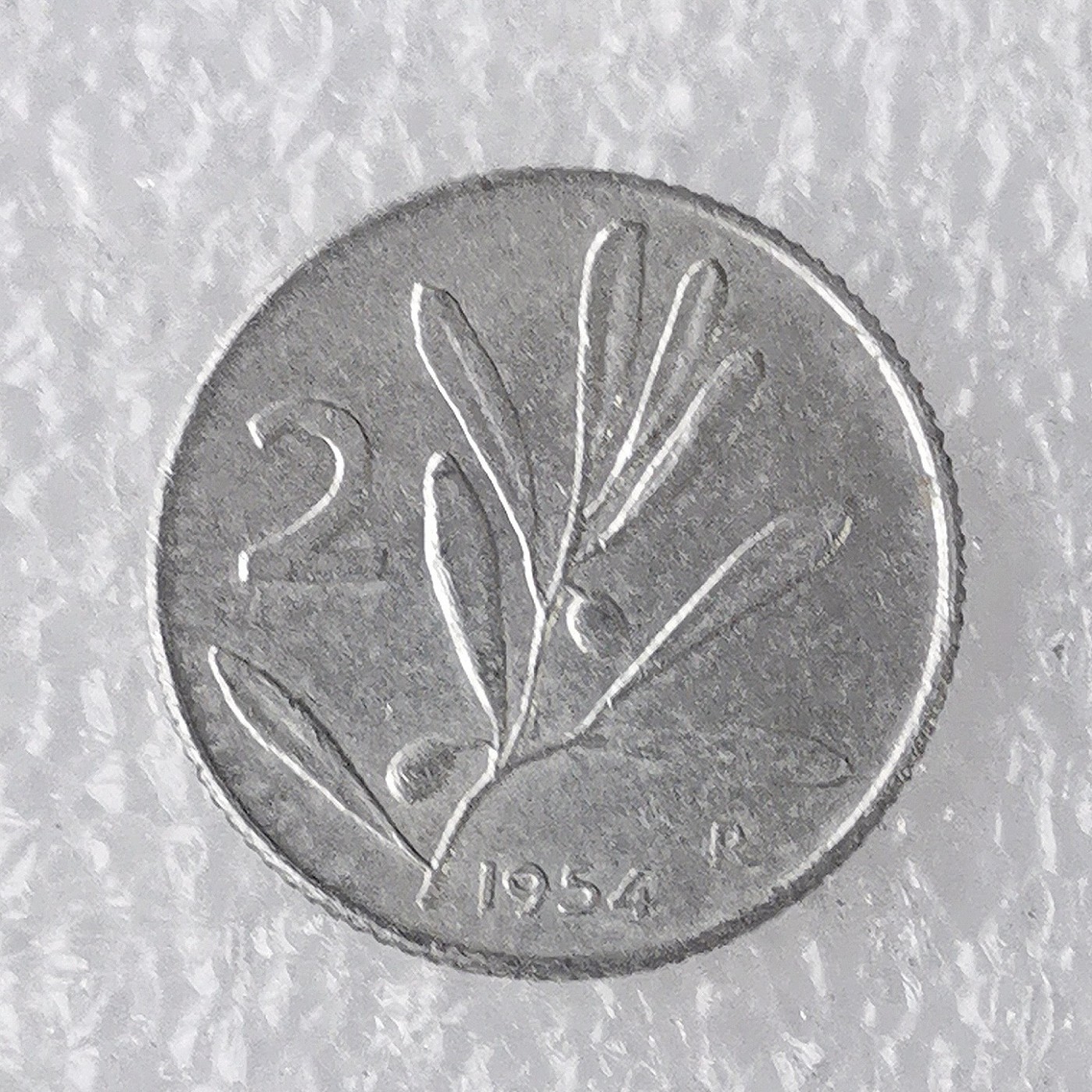 海外回流1元起拍小铺 各国钱币散币场 第7期 意大利1954年2里拉 蜜蜂