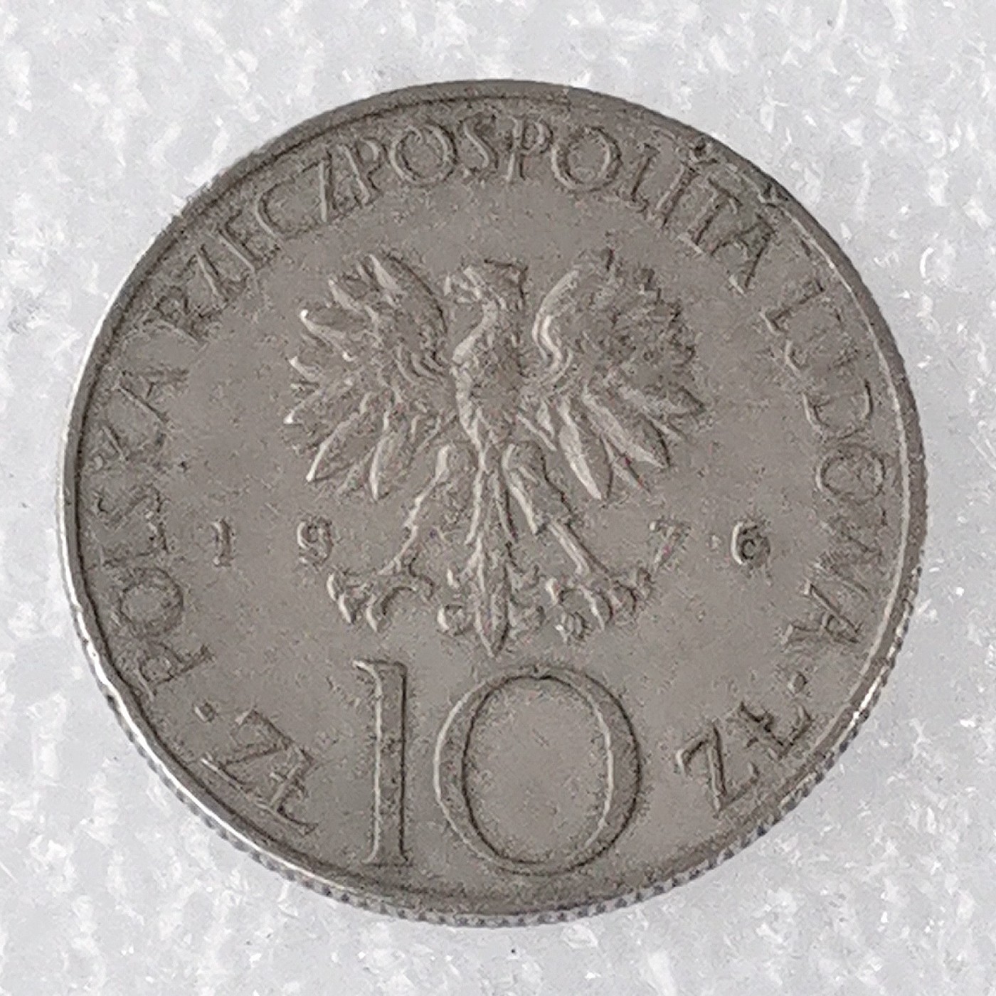 海外回流1元起拍小铺 各国钱币散币场 第7期 波兰1976年10兹罗提