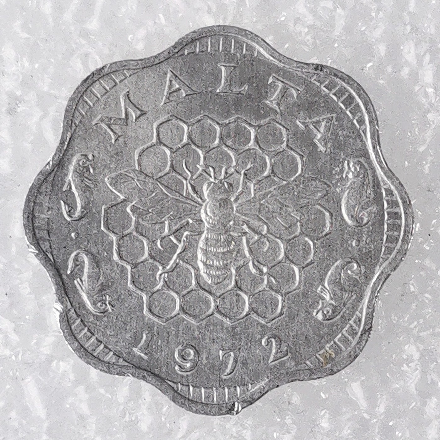 海外回流1元起拍小铺 各国钱币散币场 第7期 马耳他1972年3米尔铝币