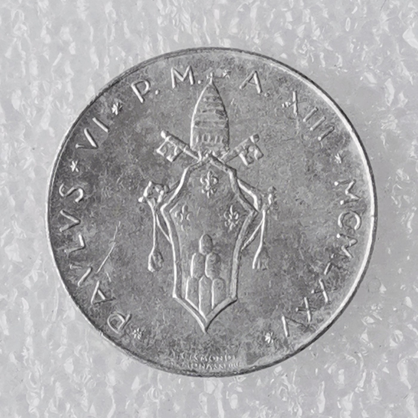 海外回流1元起拍小铺 各国钱币散币场 第7期 梵蒂冈早期10里拉铝币